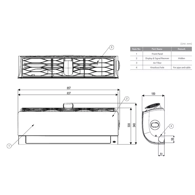 LG Air Purifying Inverter airco R32 3,5 kW set