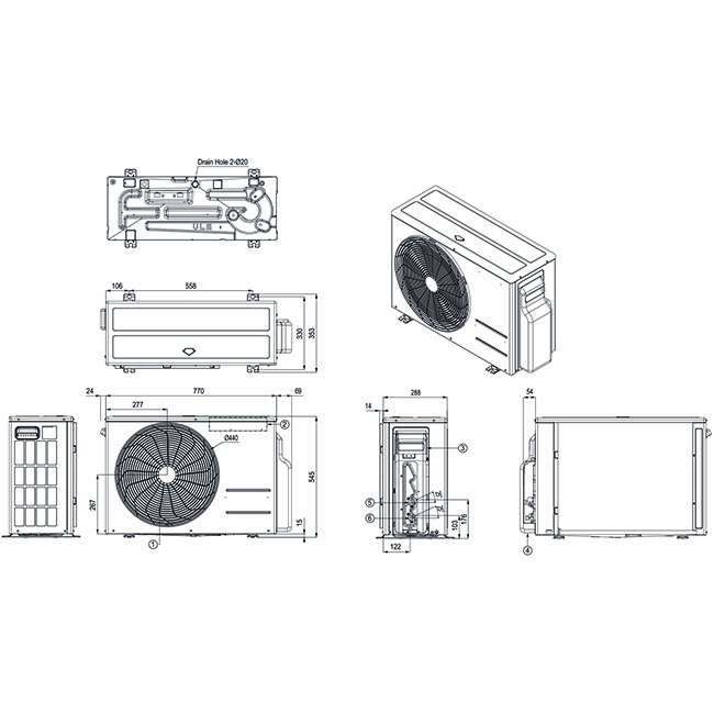 LG ARTCOOL AI AIR Mirror airco R32 3,5 kW Dual Inverter Set