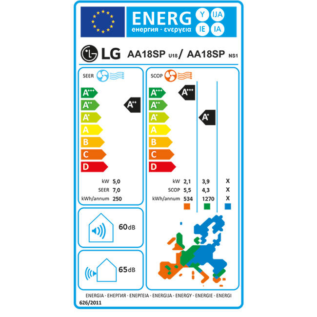 LG ARTCOOL AI AIR Mirror airco R32 5,0 kW Dual Inverter Set