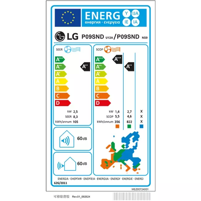 LG DUALCOOL AI AIR Special Smart Inverter airco 2,5 kW Set
