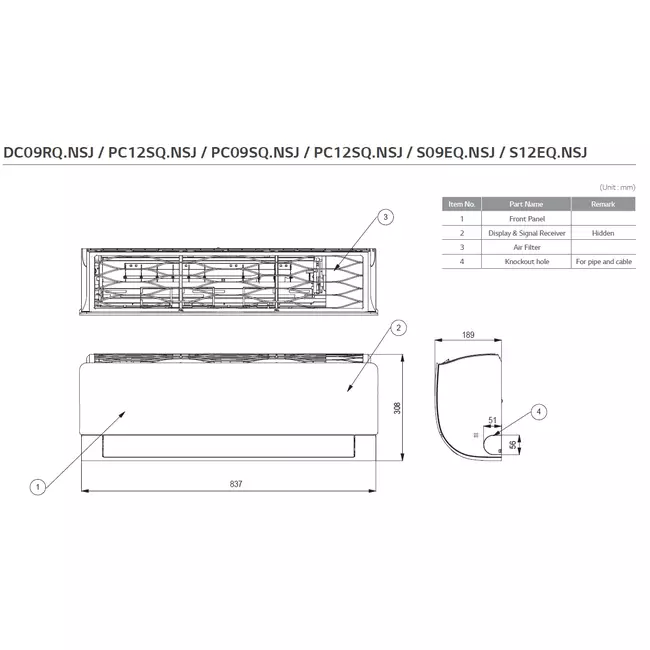 LG DUO Complete Multisplit airco MU2R15-0912 R32 1x2,5 kW + 1x3,5 kW