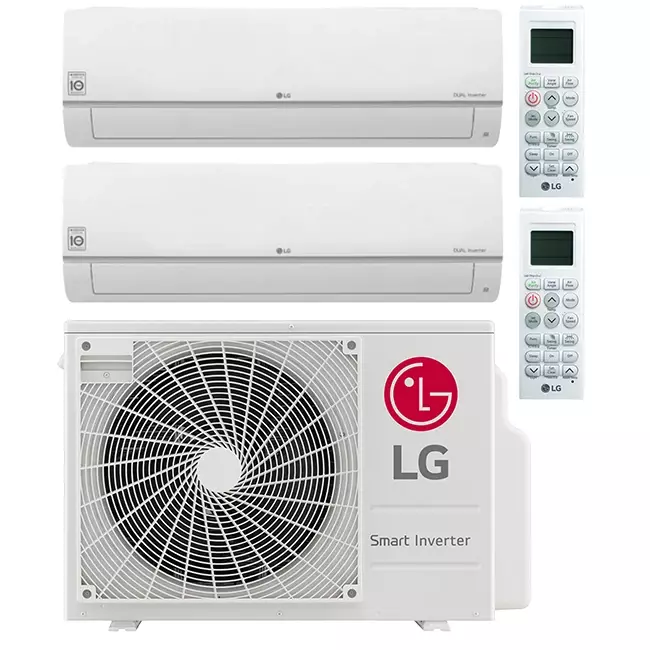 LG Multi split airco MU2R17-1212 R32 2x3,5 kW set