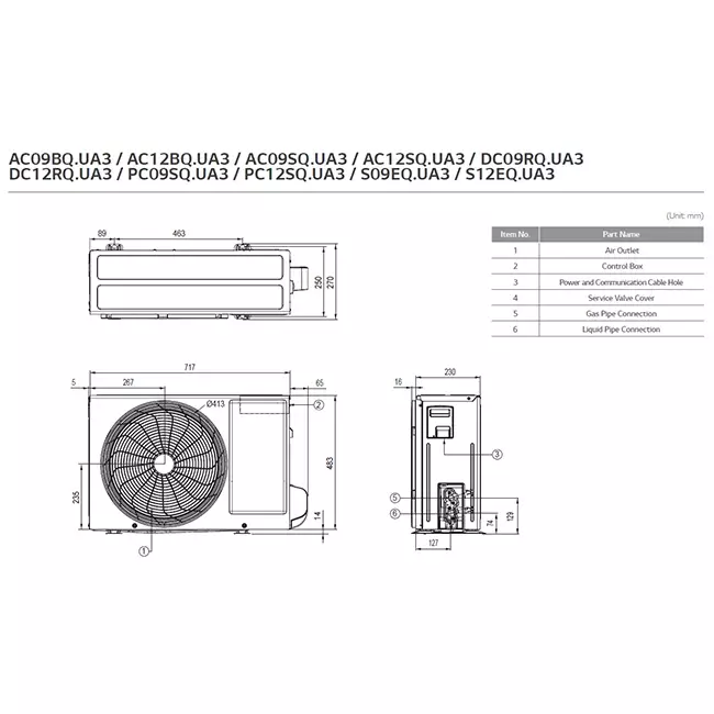 LG Standard Plus Smart Inverter airco R32 3,5 kW set