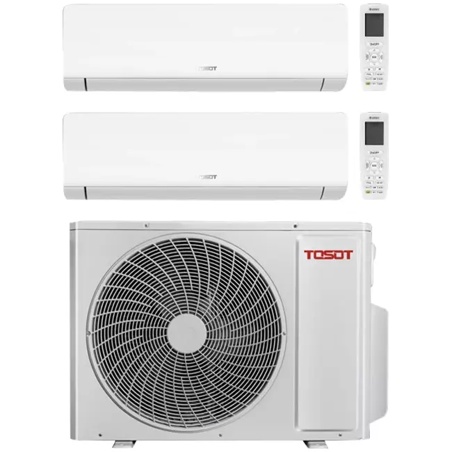 Tosot COSMO Multi split airco Inverter 0909 R32 2x2,5 kW set