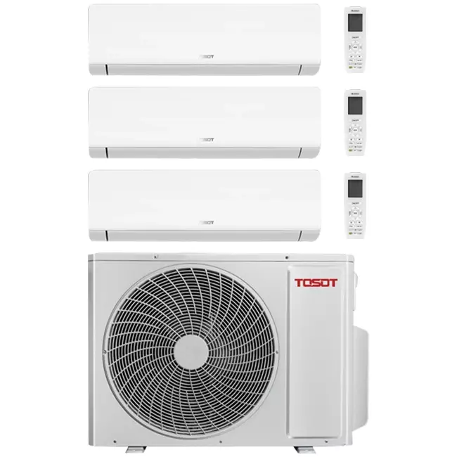 Tosot COSMO Triple split airco Inverter 090909 R32 3x2,5 kW set