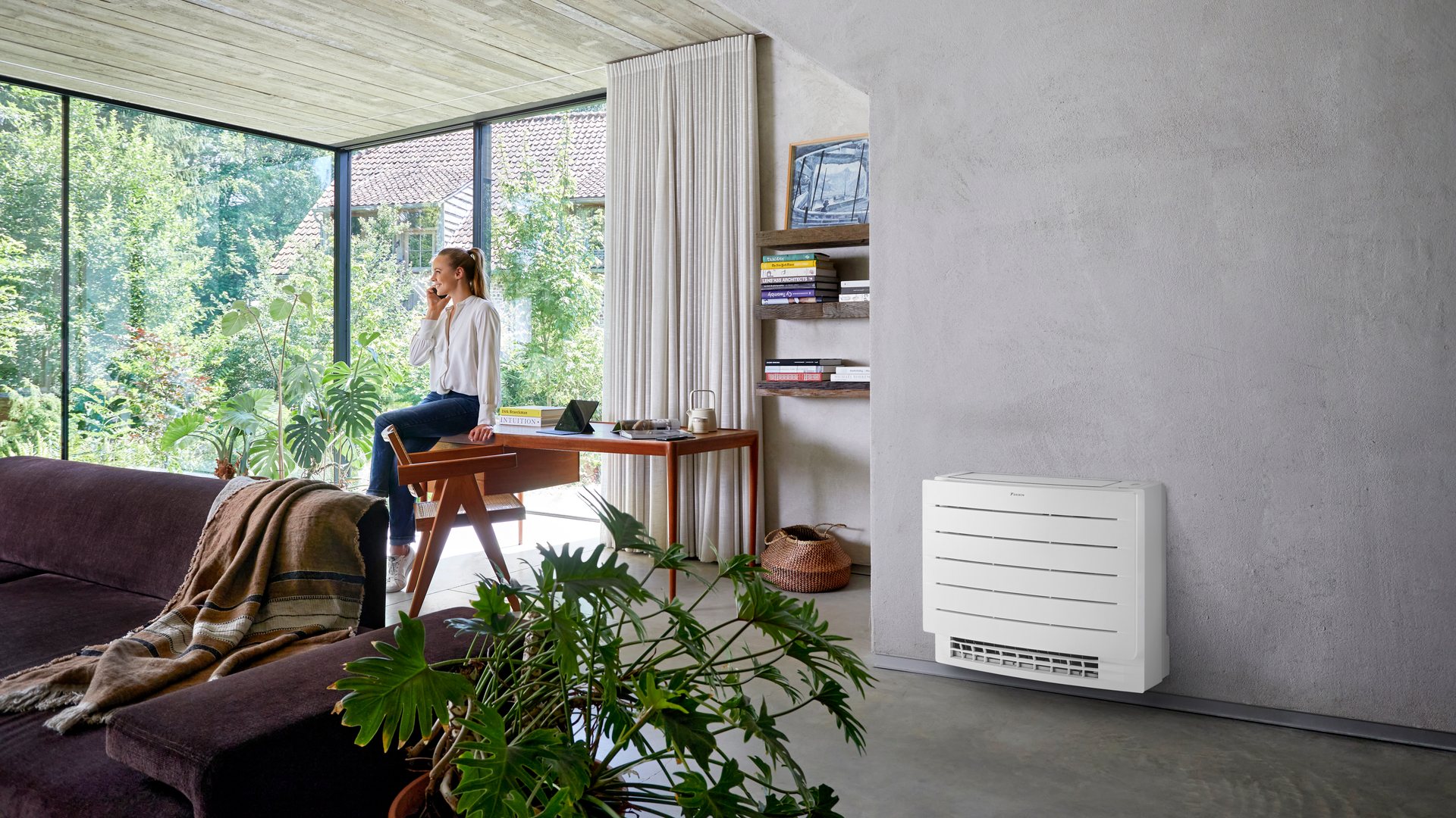 Daikin wandairco in een woonruimte