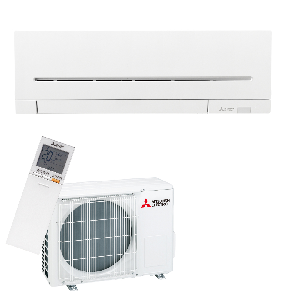 Mitsubishi Heavy Industries airco-set met binnen- en buitenunit